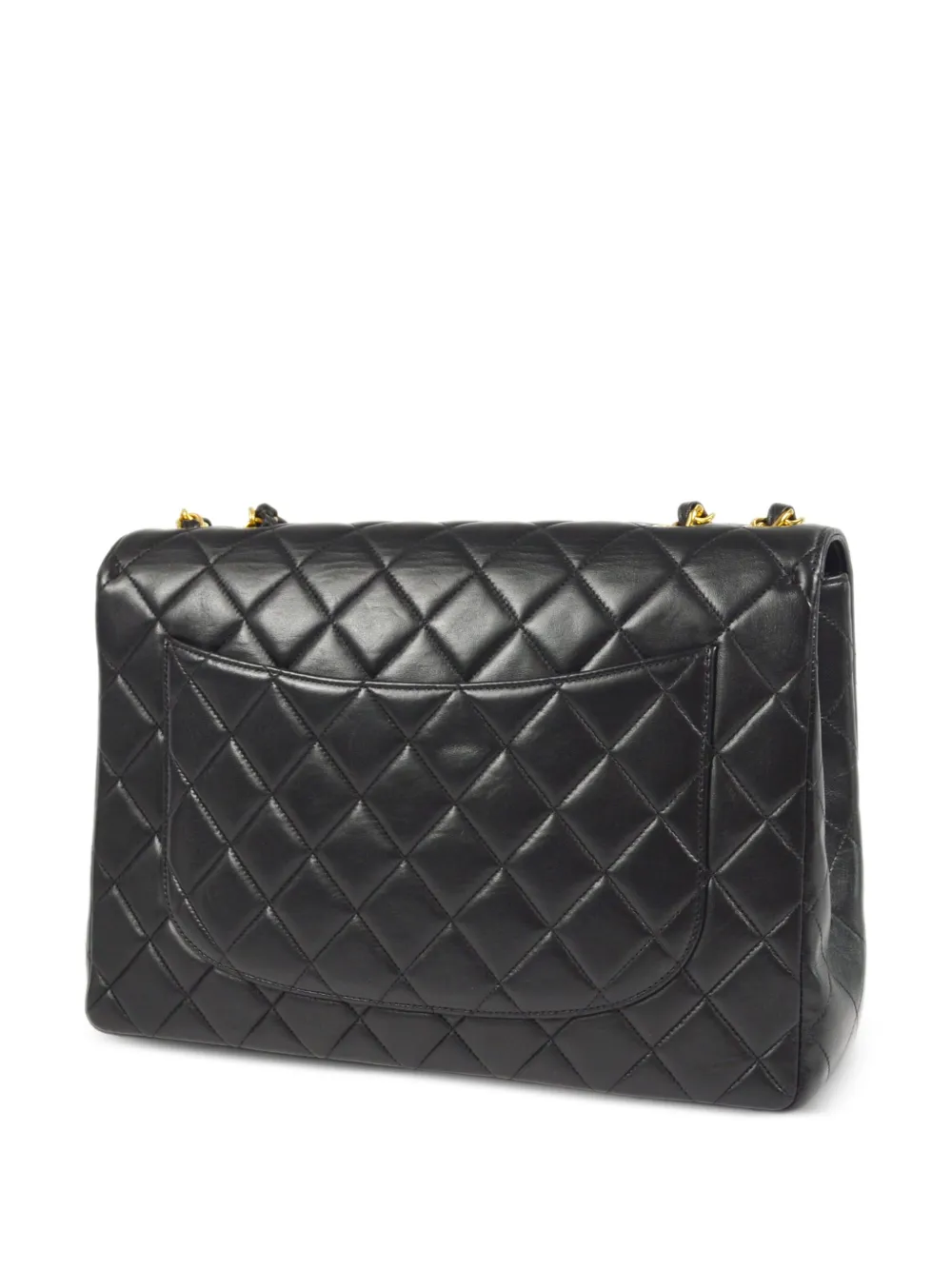 CHANEL Pre-Owned 1997 Jumbo Classic Flap schoudertas - Zwart