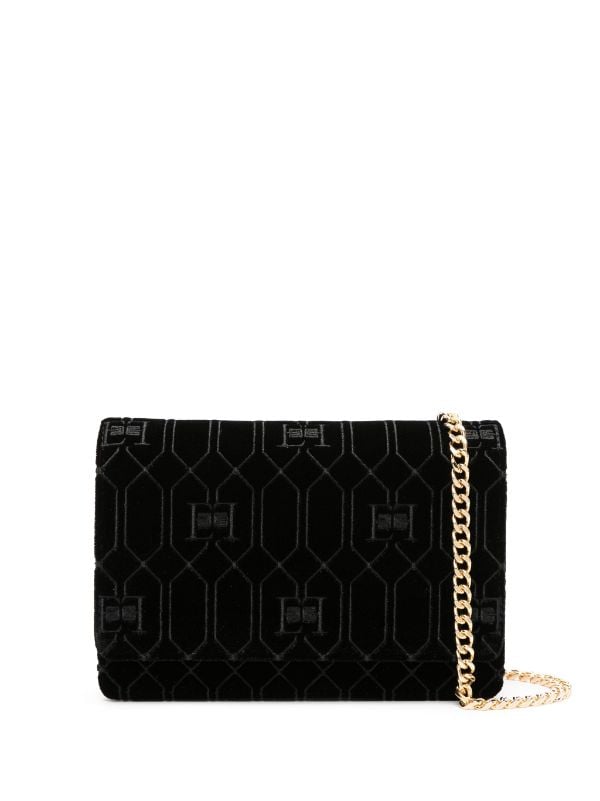 Balenciaga 'BB' quilted shoulder bag with an embroidered logo, Women's Bags