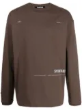 Spoonyard Snow Mountain cotton T-shirt - Brown