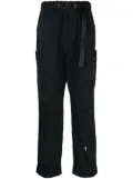 Spoonyard belted tapered cargo trousers - Black