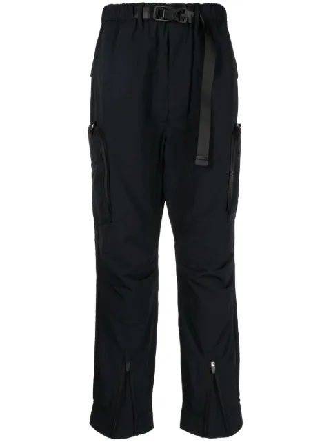 Spoonyard pantalones cargo tapered con cinturón