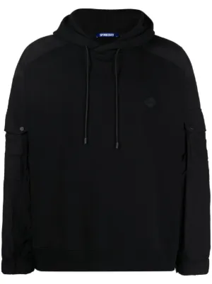C.P. Company ジップアップ パーカー | ブラック | FARFETCH JP