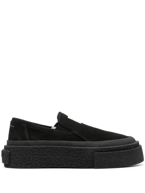 MM6 Maison Margiela mocasines con parche de números