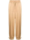 Jil Sander satin track pants - Neutrals