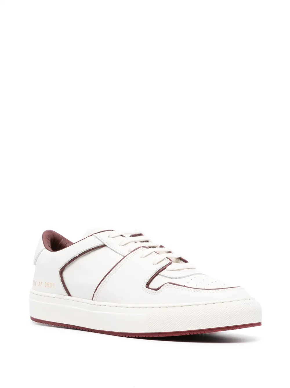 Common projects red sneakers outlet
