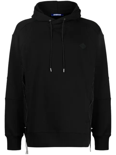 Spoonyard hoodie con paneles y aplique del logo