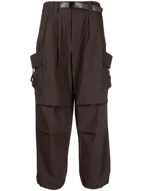 Spoonyard pantalones cargo con aplique del logo y cinturón
