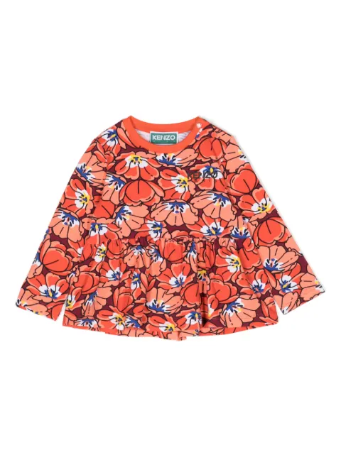 Kenzo Kids Boke Flower cotton T-shirt