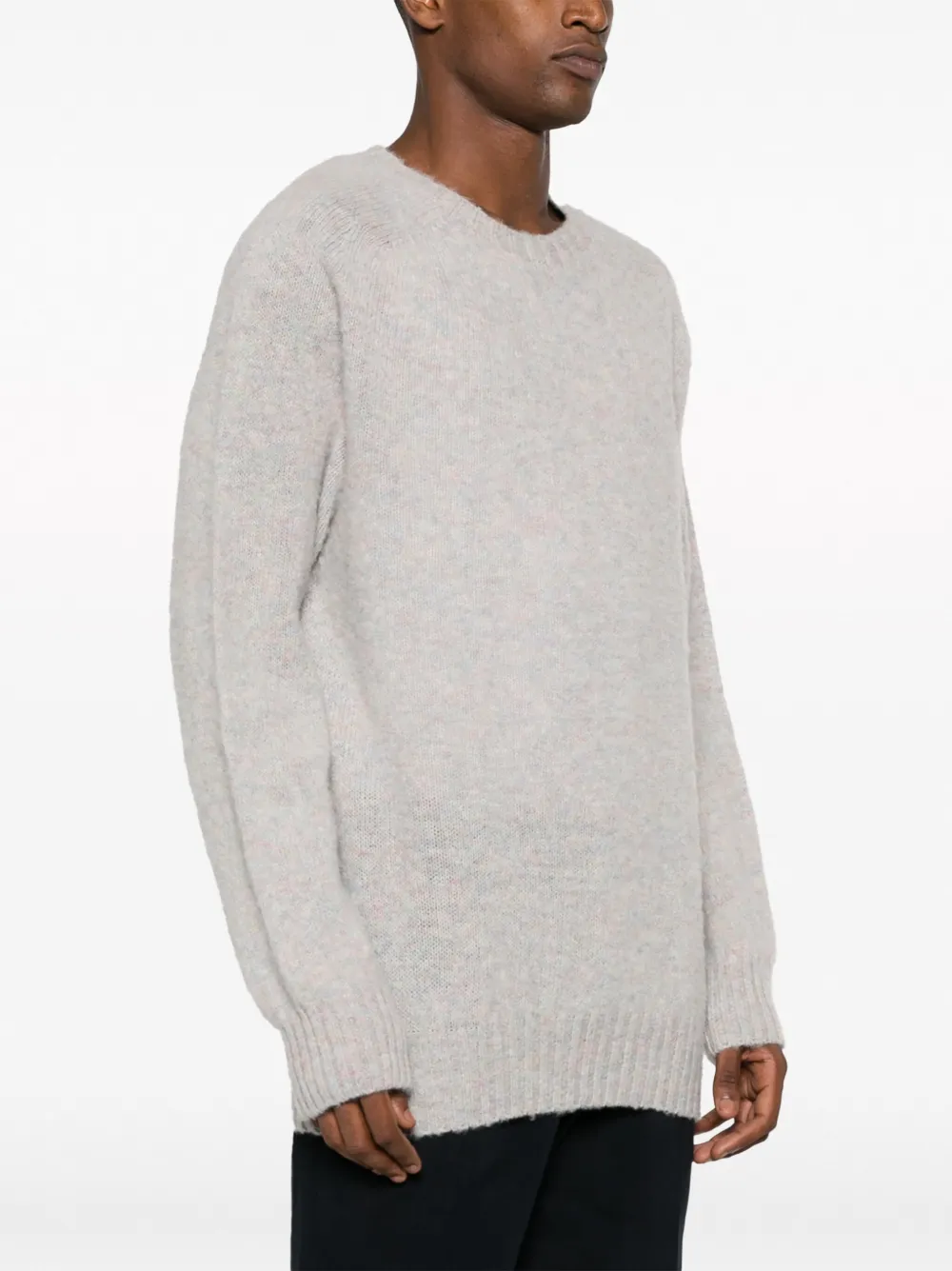  Howlin' Crew-neck Wool Jumper - Grey 