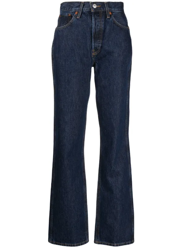 【関税込み】Re/Done ブルー ハイライズジーンズ RE/DONE ハイライズ ジーンズ | ブルー | FARFETCH JP