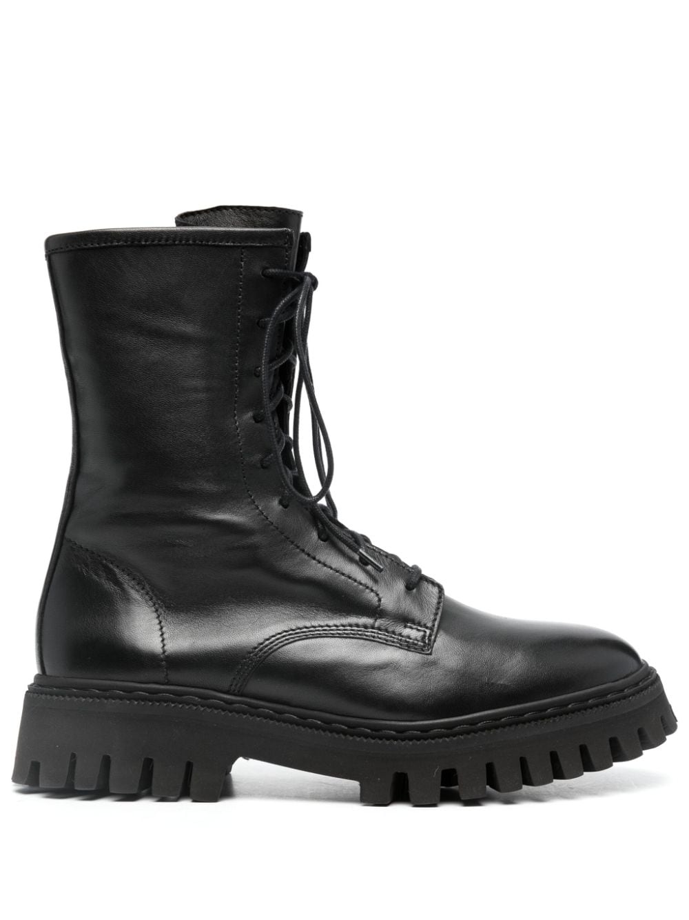 Kosmic leather boots