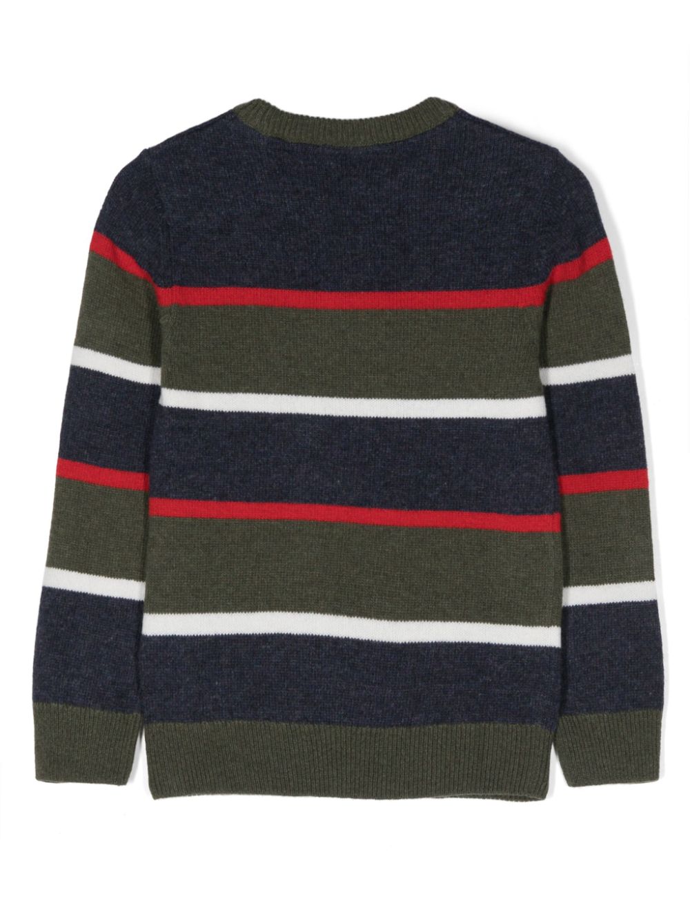 Barbour Kids Cranmer striped wool jumper - Blue