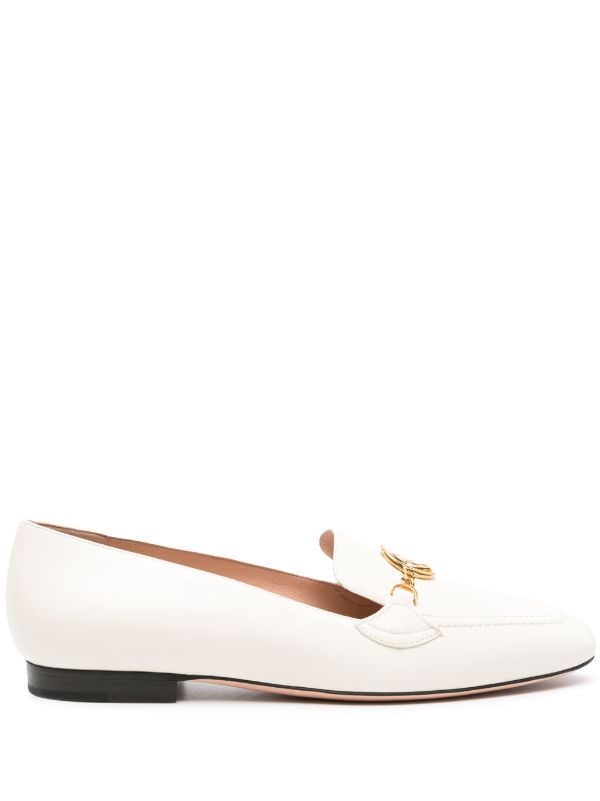 Bally sale loafers white