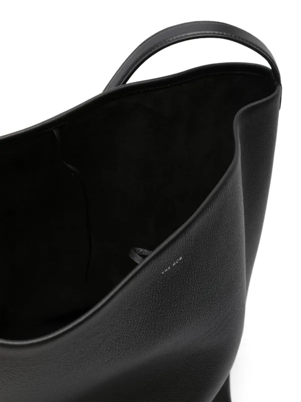 【THE ROW】PARK TOTE LARGE LEATHER TOTE BAG Park Large N/S leather tote bag in black - The Row | Mytheresa