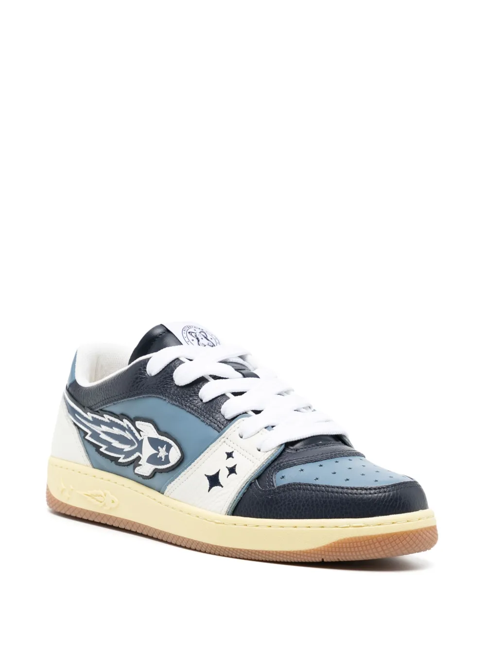 Enterprise Japan EJ Egg Rocket panelled sneakers - Blauw