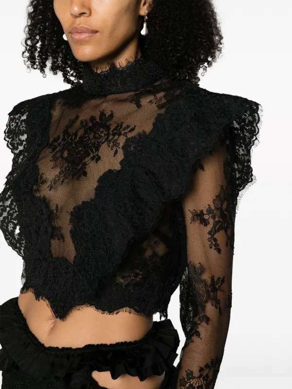 Zimmermann lace best sale top