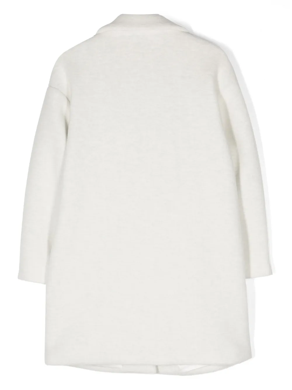 Monnalisa Jas met gekerfde revers - Beige