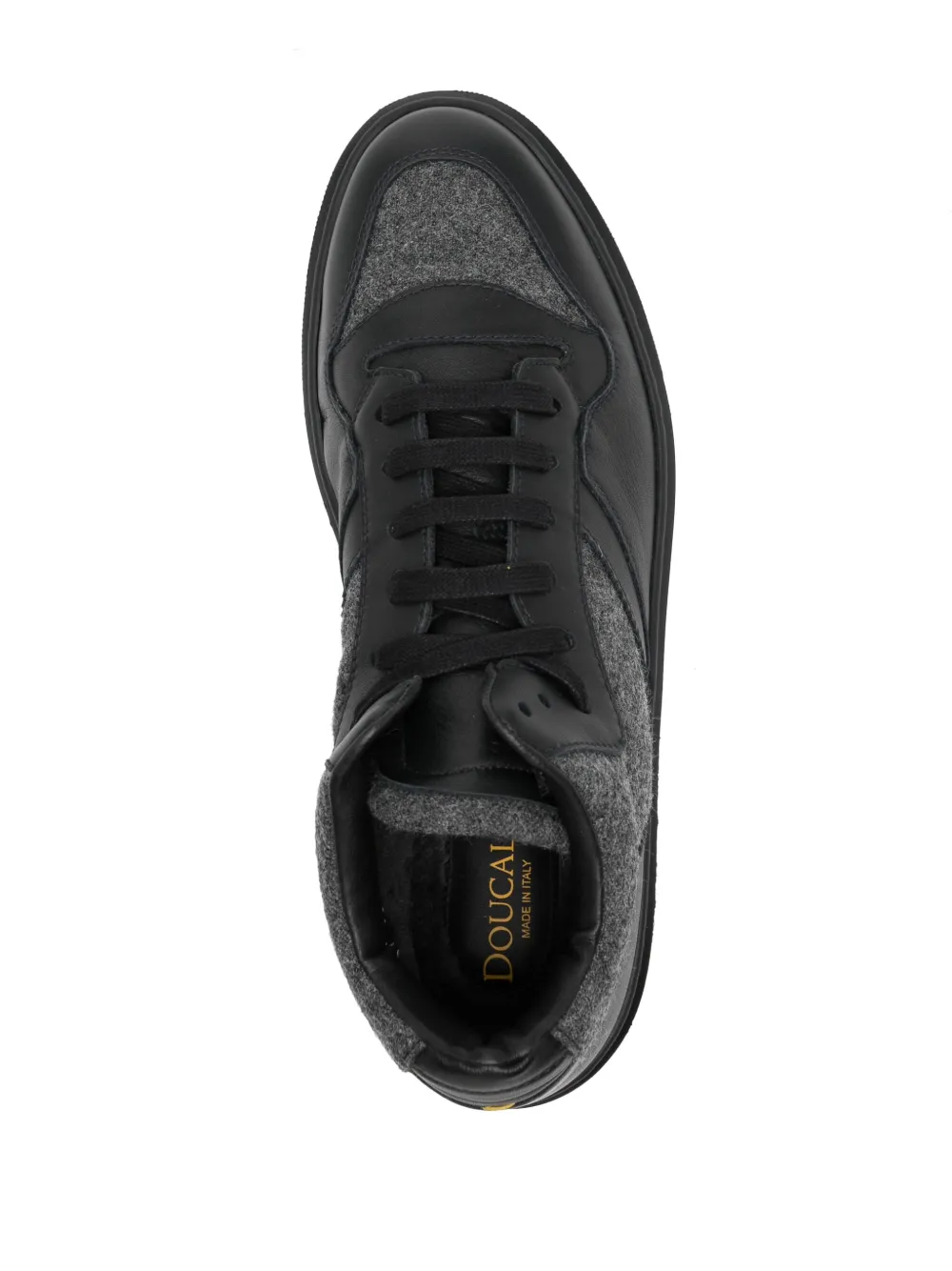 Doucal's Leren sneakers Zwart