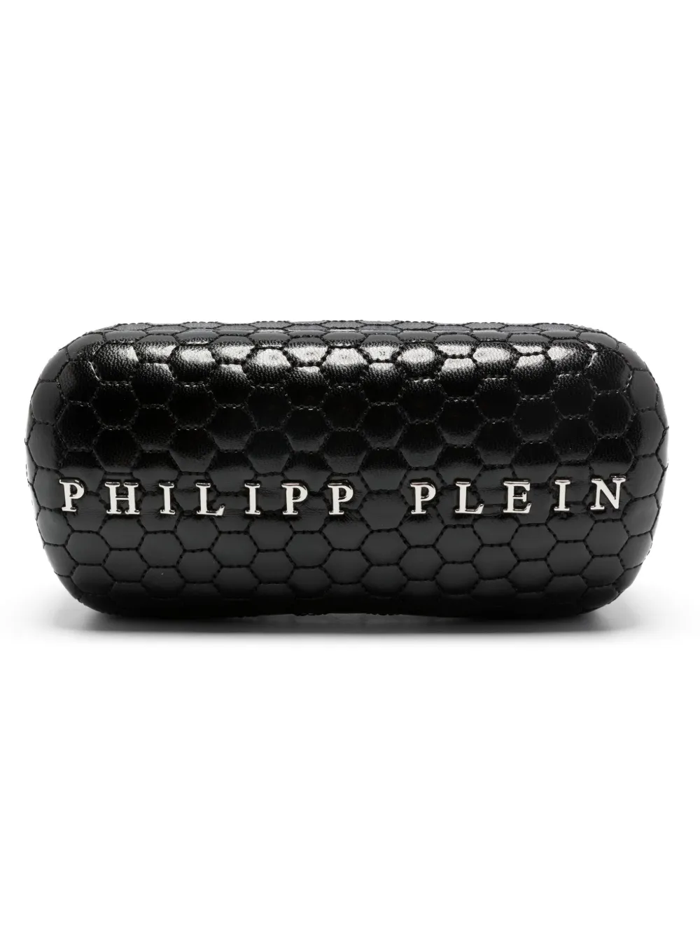 Philipp Plein Eyewear Zonnebril met vierkant montuur Zwart
