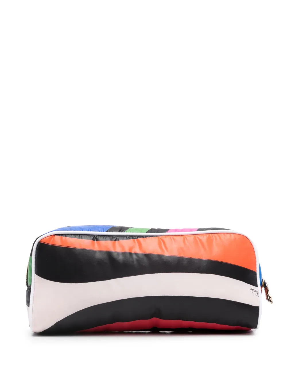PUCCI abstract-print make-up bag - Zwart