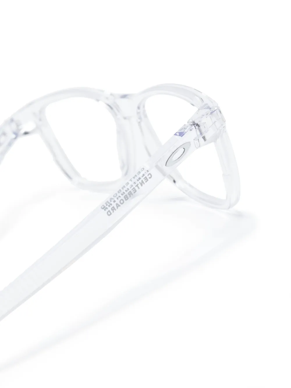 OAKLEY CENTERBOARD TRANSPARENT-FRAME GLASSES