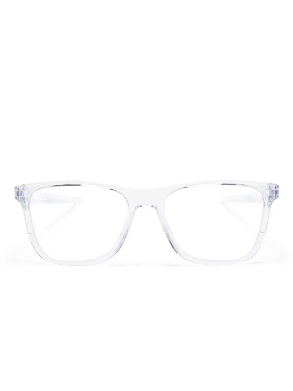 oakley lunettes de vue centerboard à monture transparente - blanc