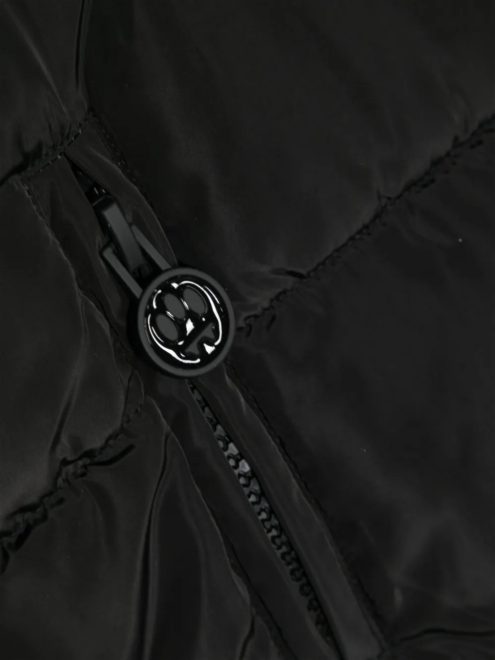 Shop Barrow Logo-embroidered Padded Jacket In Black