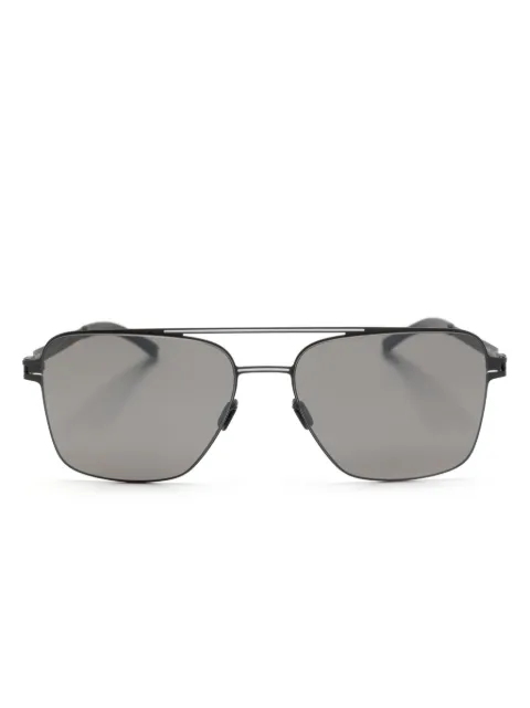 Mykita lentes de sol con armazón cuadrada y doble puente
