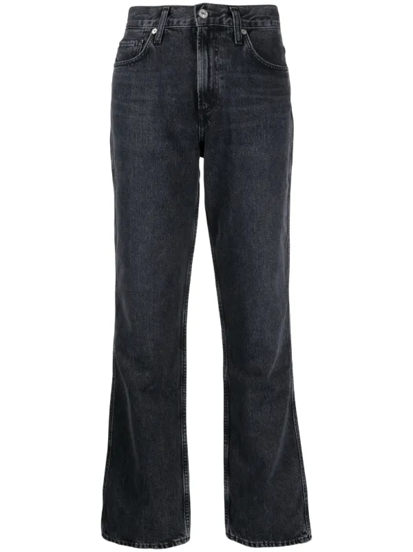 Citizens Of Humanity Daphne straight-leg Jeans Black
