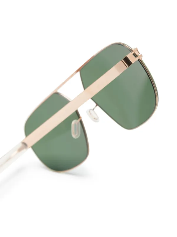 Mykita Angus pilot frame Sunglasses Gold FARFETCH AE