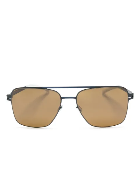 Mykita pilot-frame double-bridge sunglasses