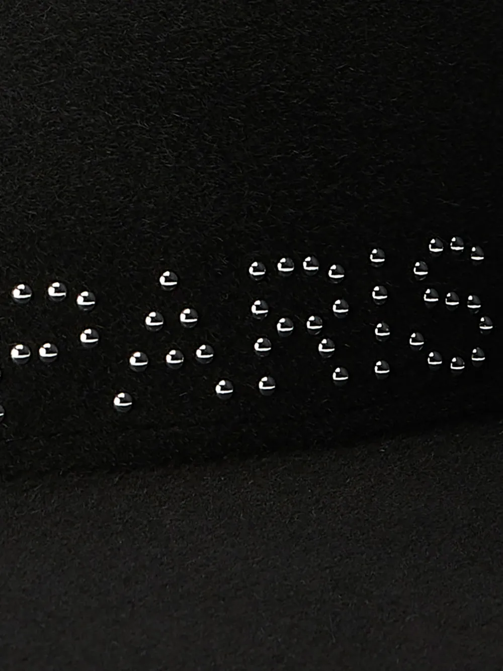 Maison Michel Zango trilbies met logo Zwart