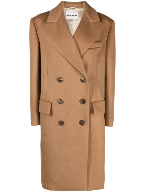 Miu miu 2025 camel coat