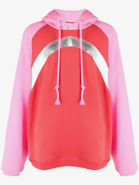 ERL hoodie con diseño color block