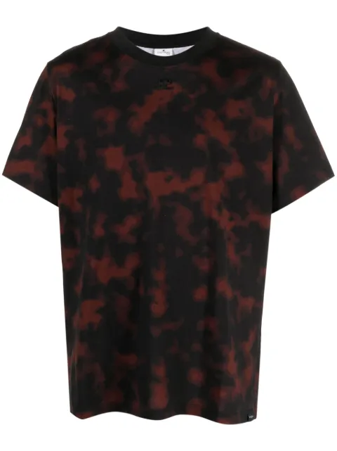 Courrèges tortoiseshell-print cotton T-shirt