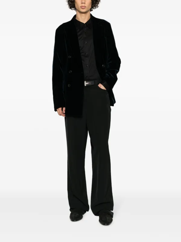 Giorgio Armani ダブルジャケット | ブルー | FARFETCH JP
