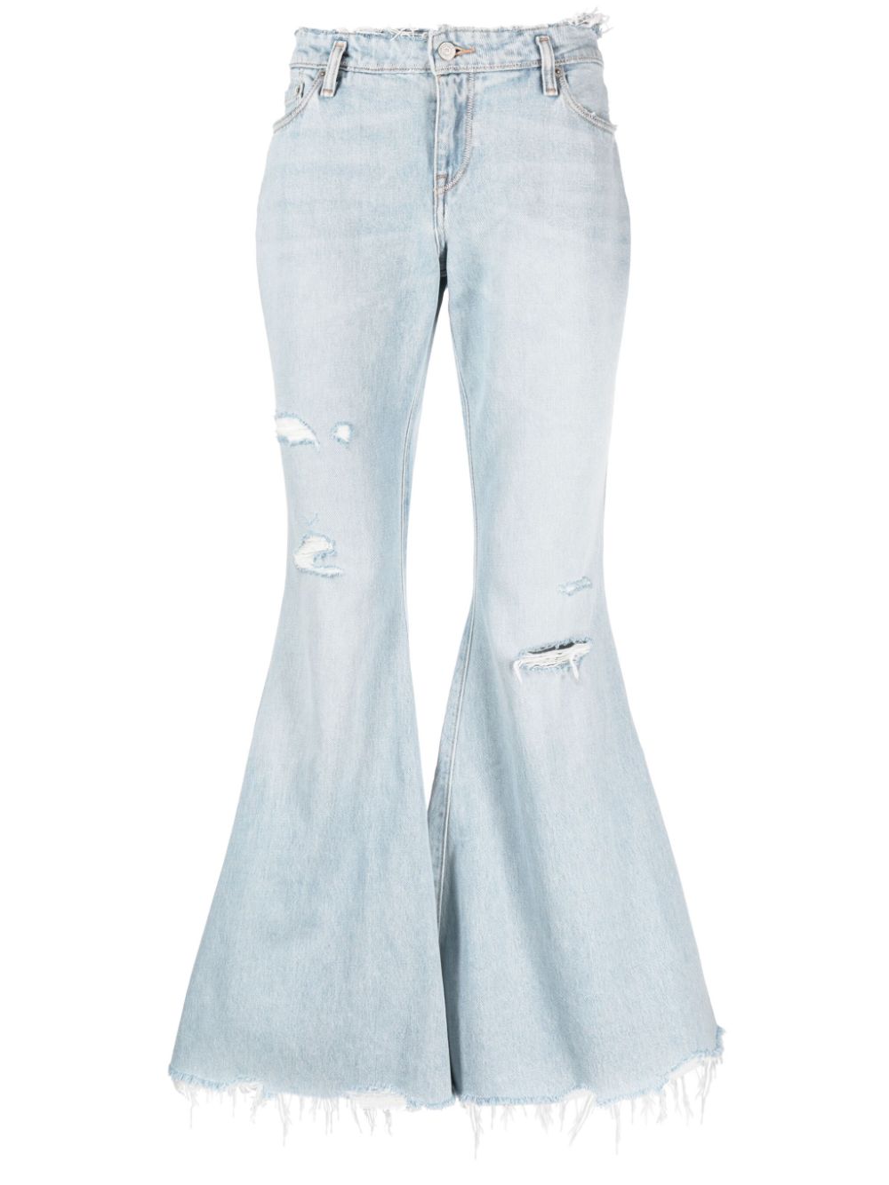 ERL X LEVI'S LOW-RISE FLARED JEANS