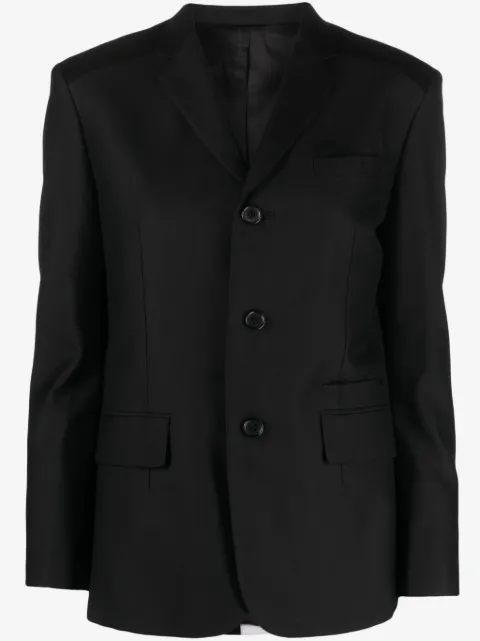 Undercover blazer con aplique de mostacillas