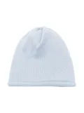 Little Bear virgin wool ribbed beanie - Blue