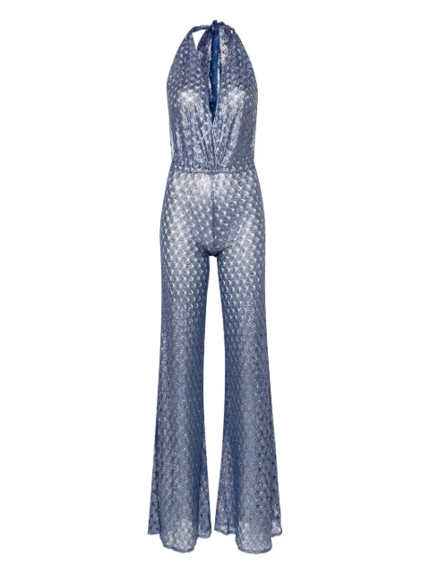 Missoni jumpsuit con cuello halter
