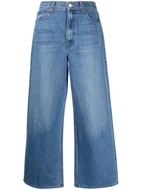 MOTHER The Fun Dip mid-rise wide-leg jeans