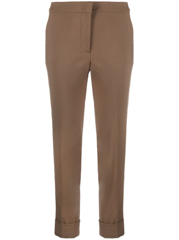 PT Torino Cropped Tapered Trousers - Farfetch