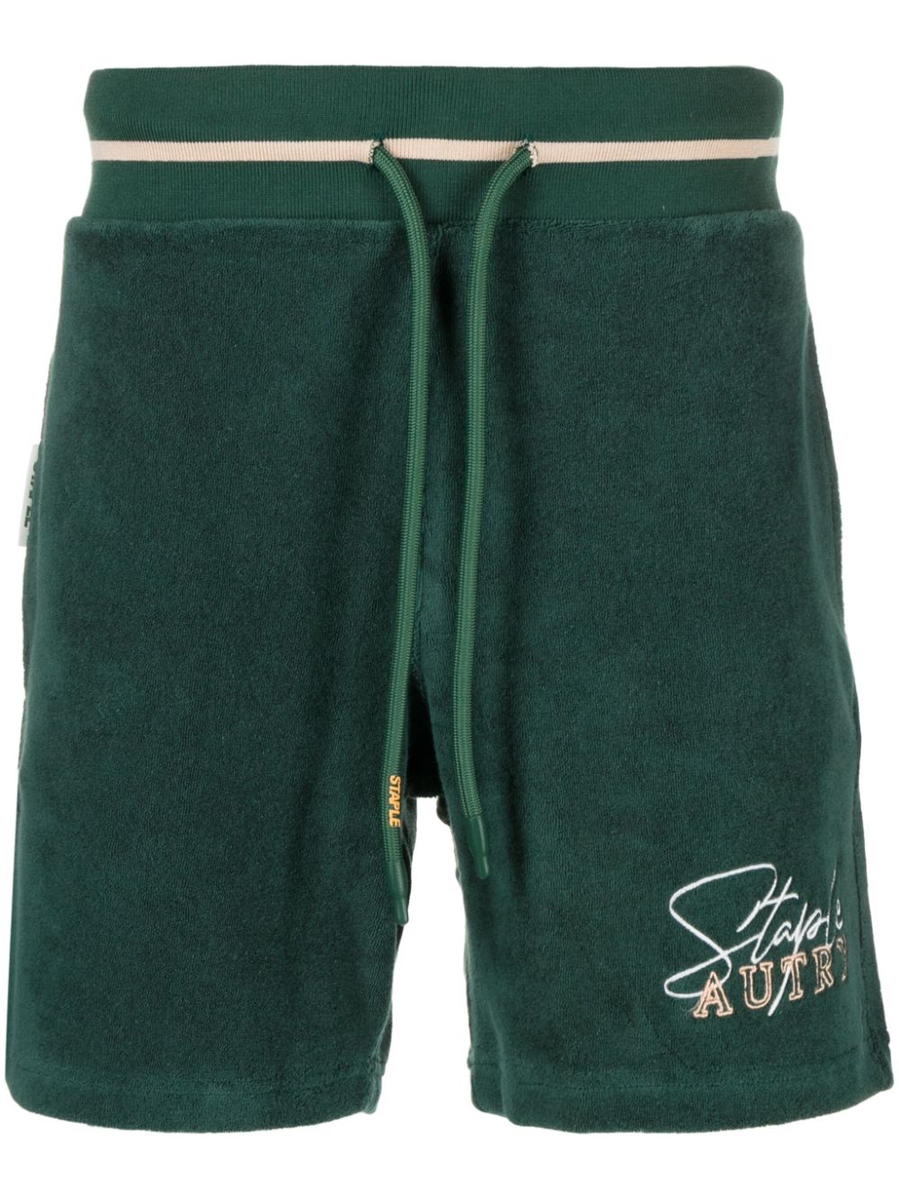 Autry Shorts met geborduurd logo Groen