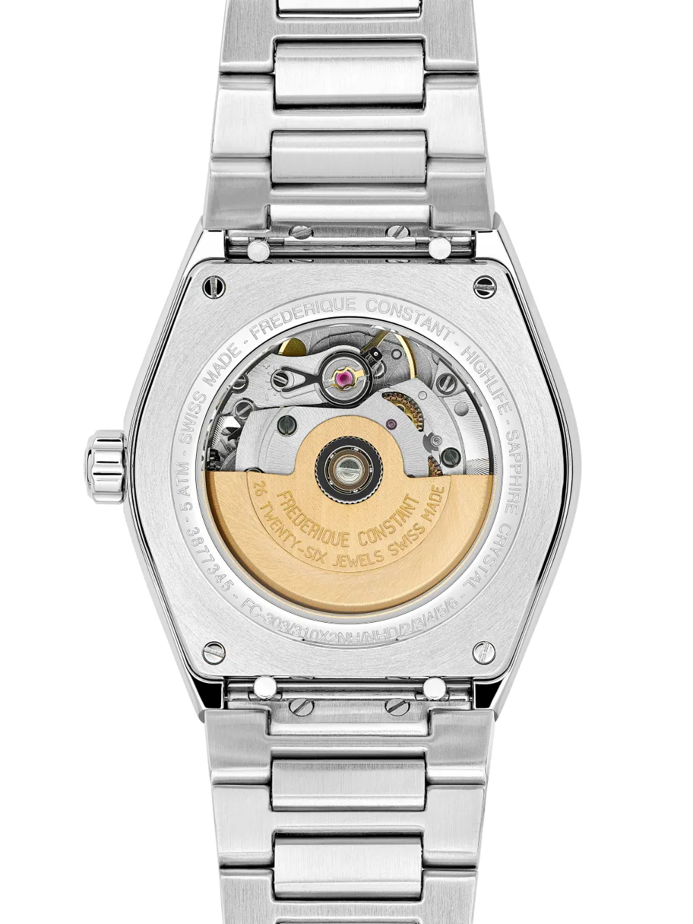  Frederique Constant Highlife Ladies Automatic 34mm - Grey 