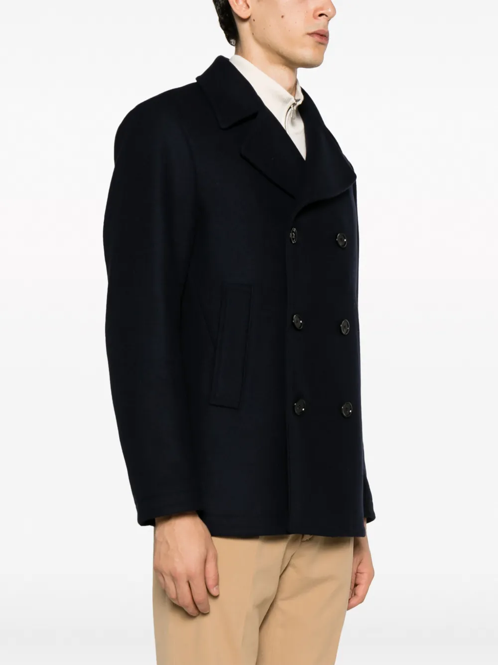 DONDUP Jas met dubbele rij knopen Blauw