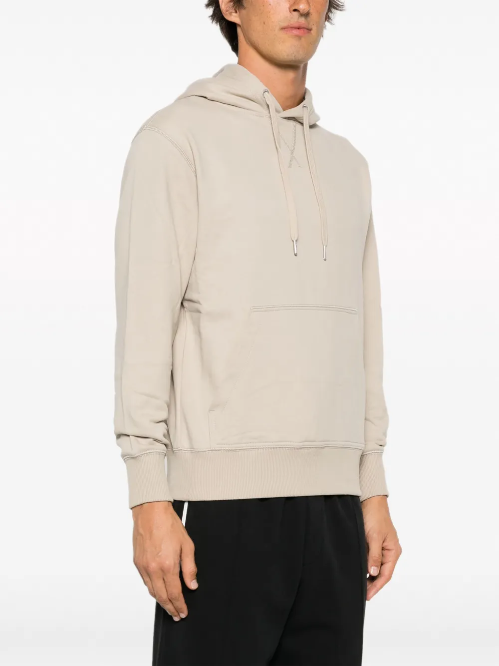 Calvin Klein Hoodie met logopatch Beige