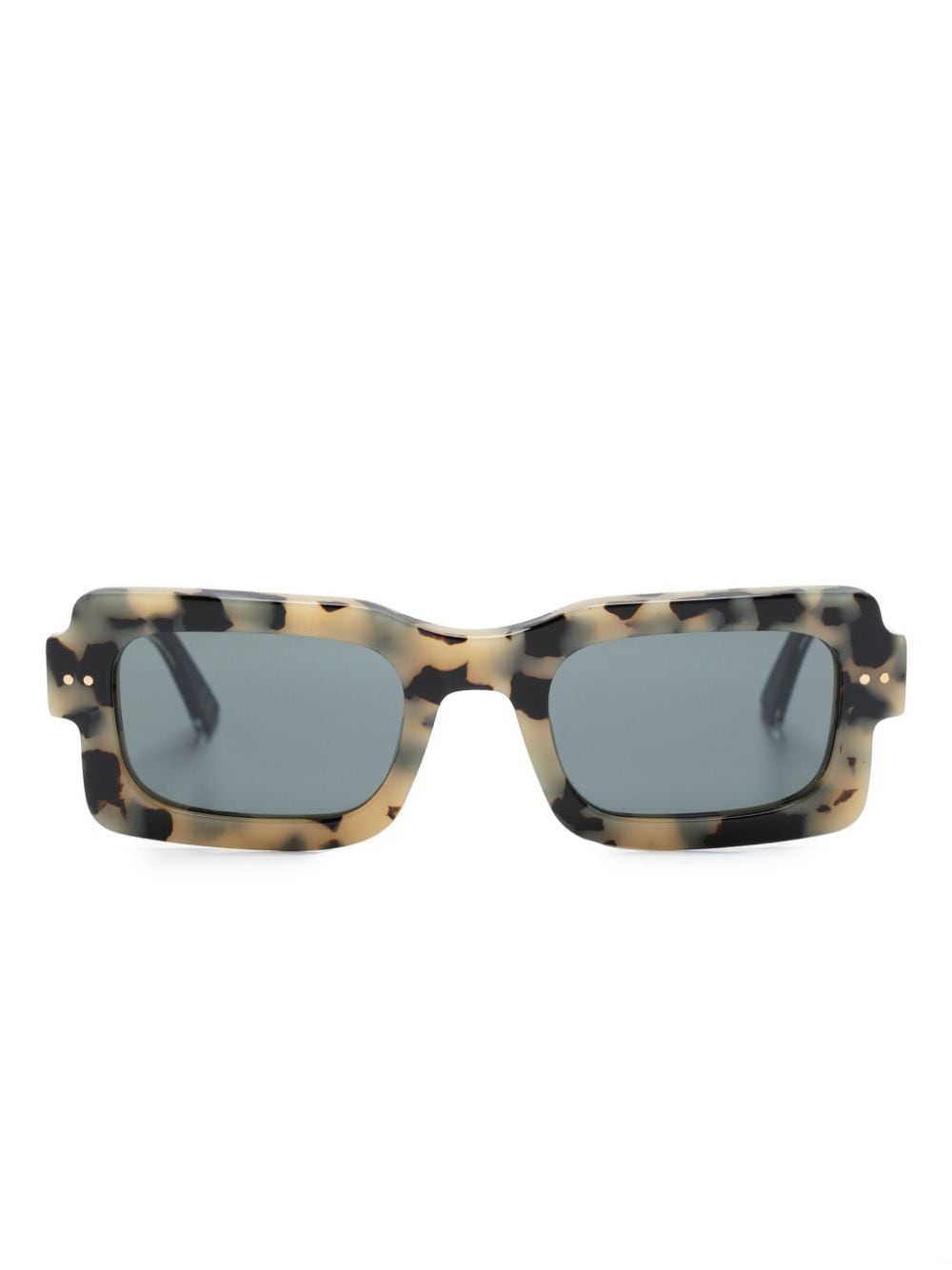 Marni Eyewear Lake zonnebril met vierkant montuur Zwart
