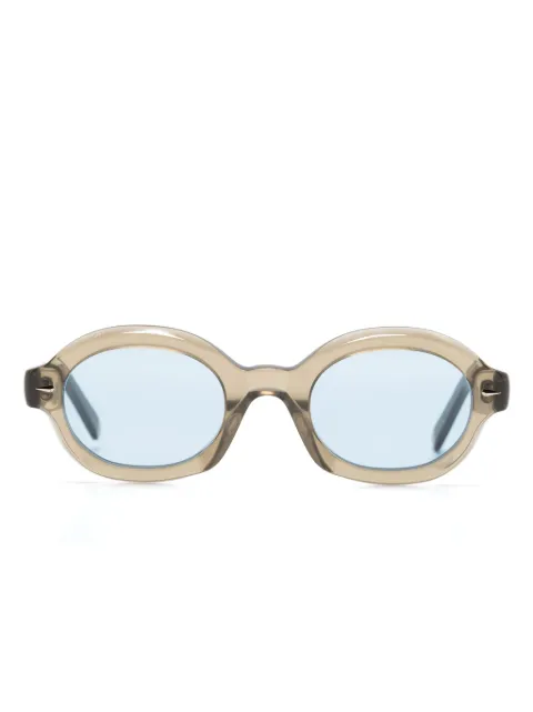 Retrosuperfuture oval-frame tinted sunglasses 