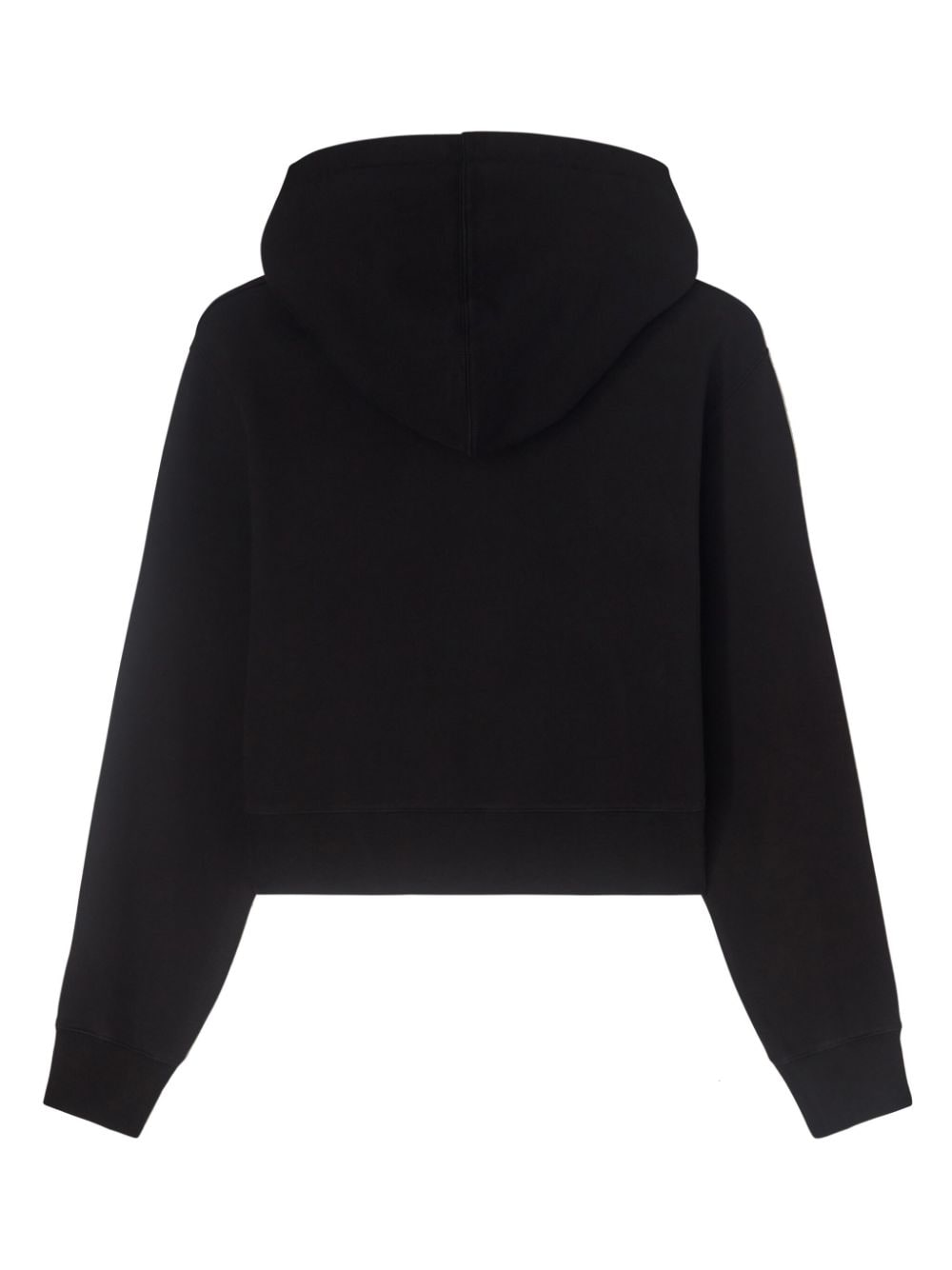 Shop Palm Angels Hyper Monogram-print Hoodie In Black