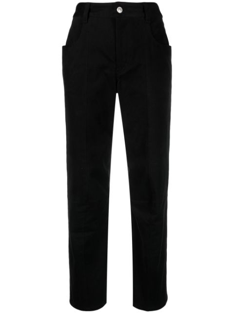 ISABEL MARANT tapered-leg button-fly trousers Women